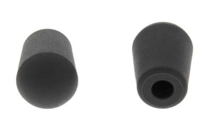 10er SET BLANCO 233375 Kunststofffuß schwarz für Draht 4 mm (1 Stück), Tropfenform / Ersatzfuß für Geschirrkörbe – Bild 3