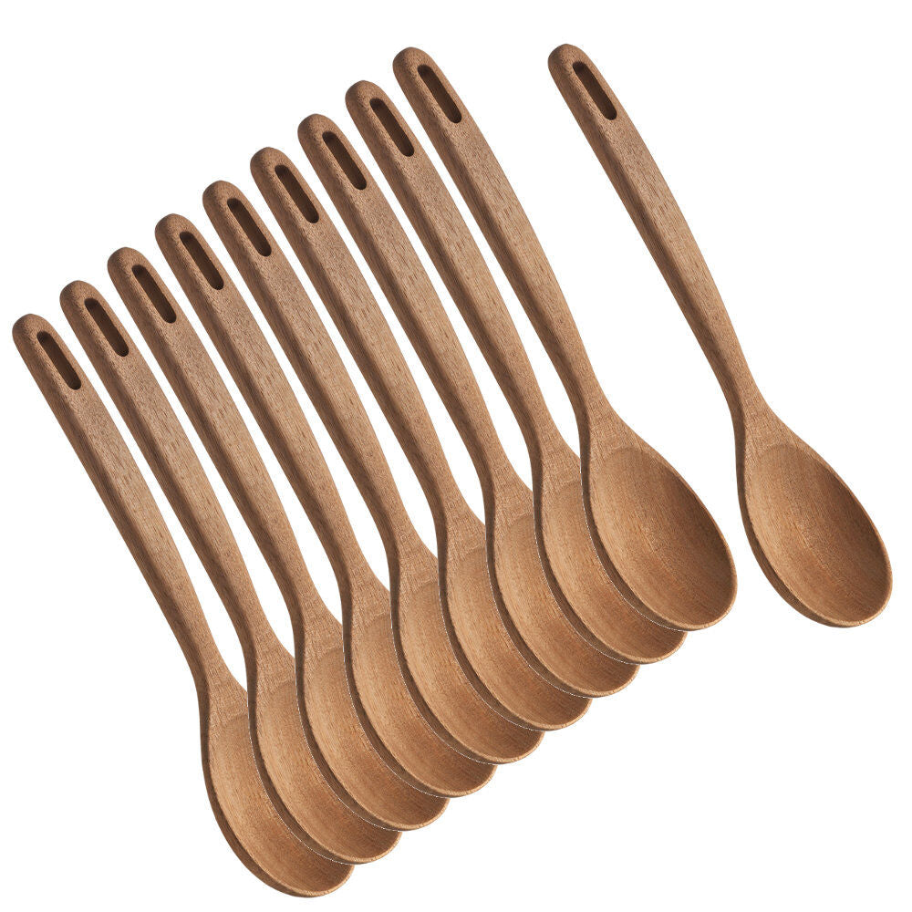 10er SET METALTEX 234704000 Acacia Servierlöffel Akazie