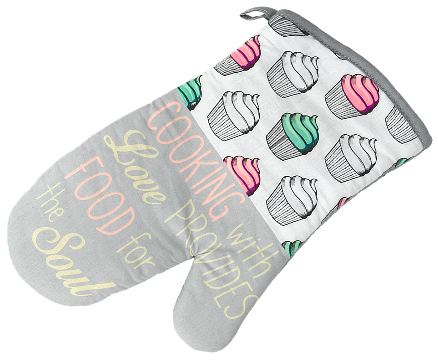 METALTEX 239507080 Grillhandschuh lang / Hitzeschutz / Ofenhandschuh