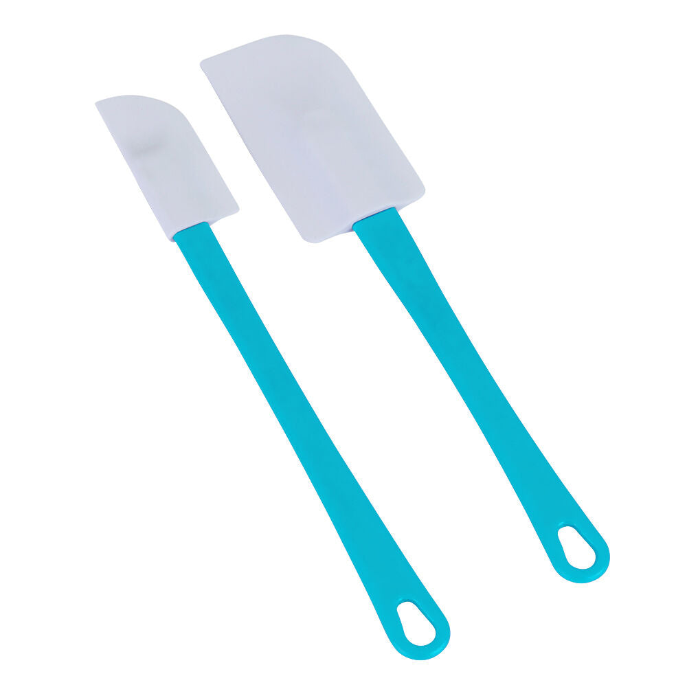 METALTEX 242500021 Whippy Teigschaber 24 cm - 2-teilig - AQUAMARIN / Teig-Schaber / Glätter