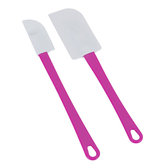 METALTEX CHROMOTHERAPY Whippy Teigschaber 24 cm - RHODAMINE (Pink-Rot)