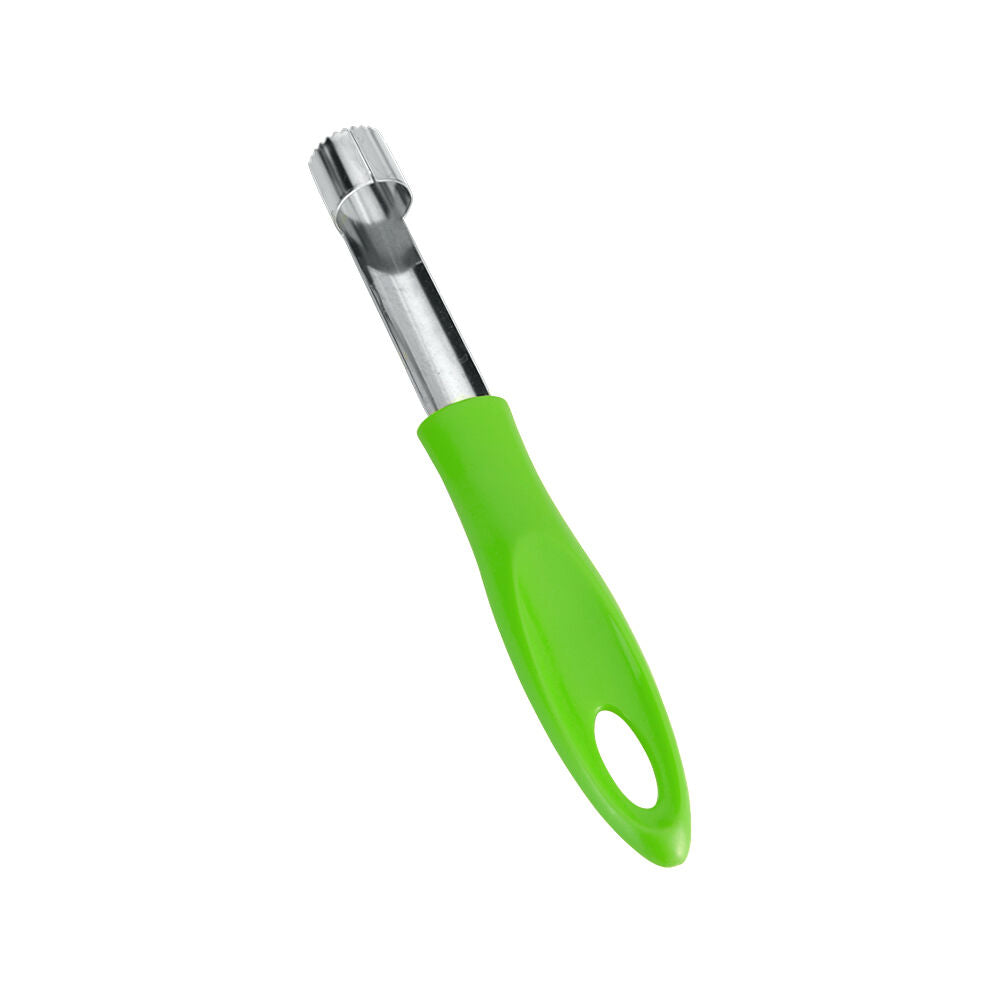 METALTEX CHROMOTHERAPY Kristall Apfelausstecher 18 cm - APPLE GREEN