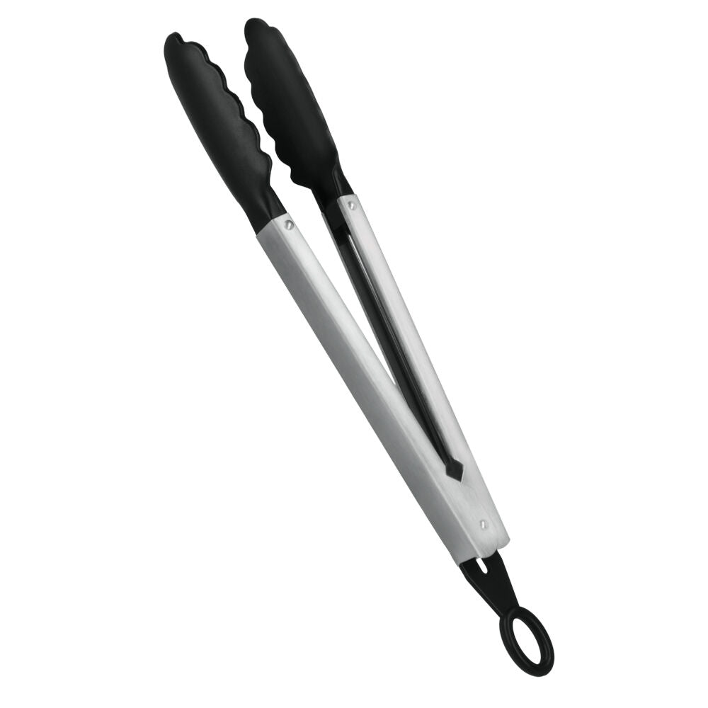 METALTEX Grillzange mit Nylon Greifer / Greifzange / Grillzubehör / Fleischzange