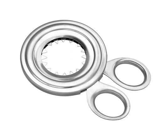 METALTEX Eierköpfer aus INOX mit praktischen Sicherheits-Scherengriffen / Eieröffner / Frühstückszubehör / Köpfer