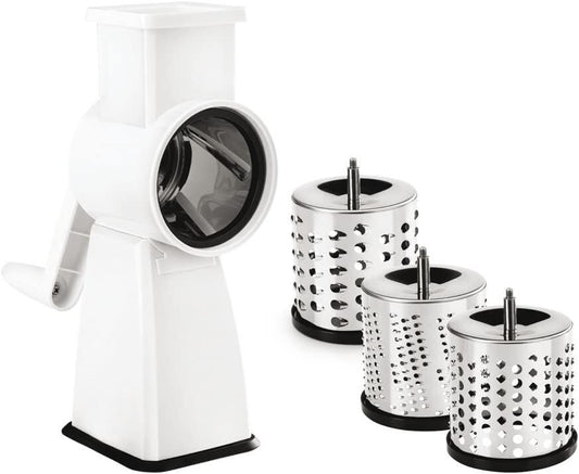 METALTEX 251626084 Küchenhobel flash mit 4 verschiedenen Inox Einsätzen