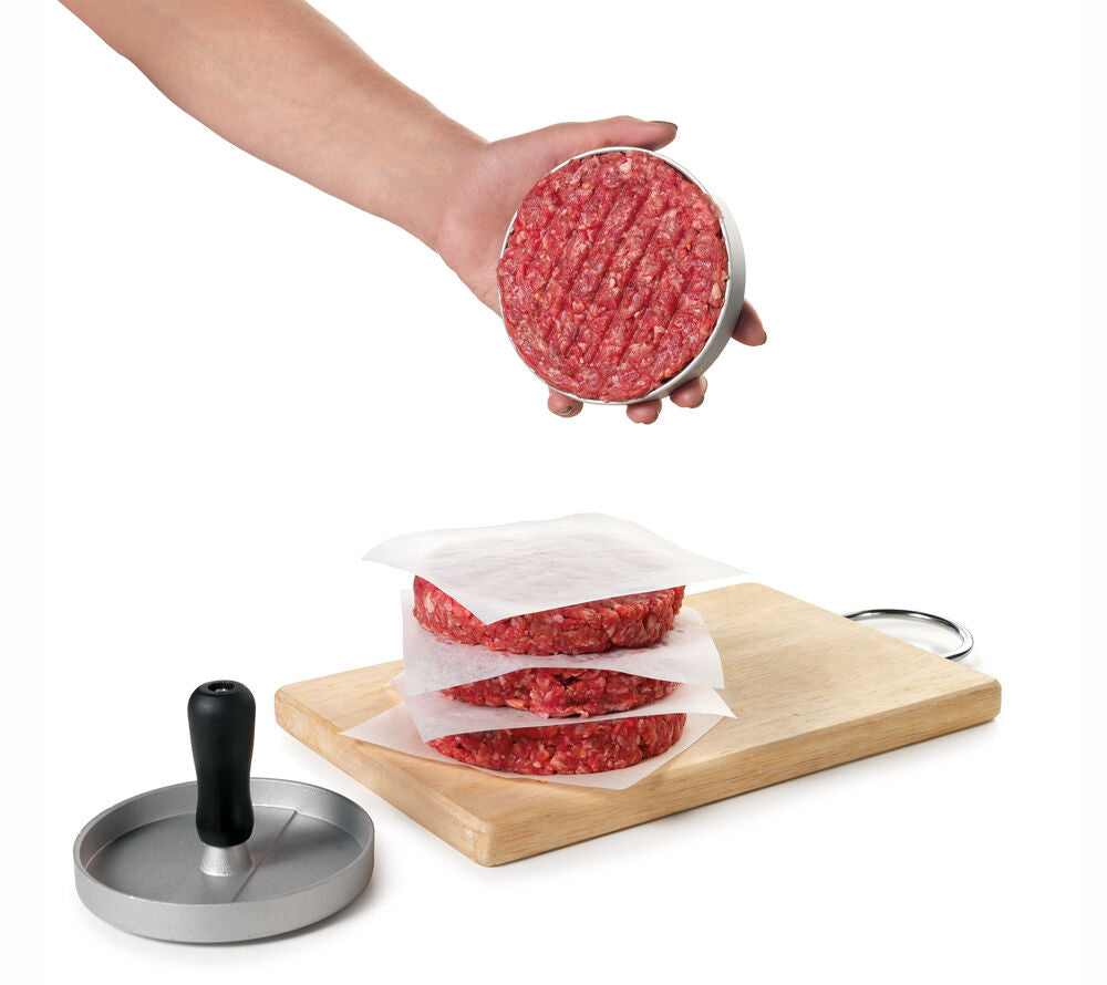 METALTEX 251726 Hamburgerpresse mit Antihaftbeschichtung / Burger-Patties / Hamburger