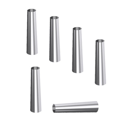 METALTEX 252346000 6er Set Schillerlocken-Formen Inox