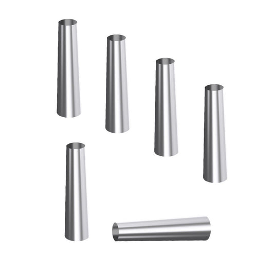 METALTEX 252346000 6er Set Schillerlocken-Formen Inox