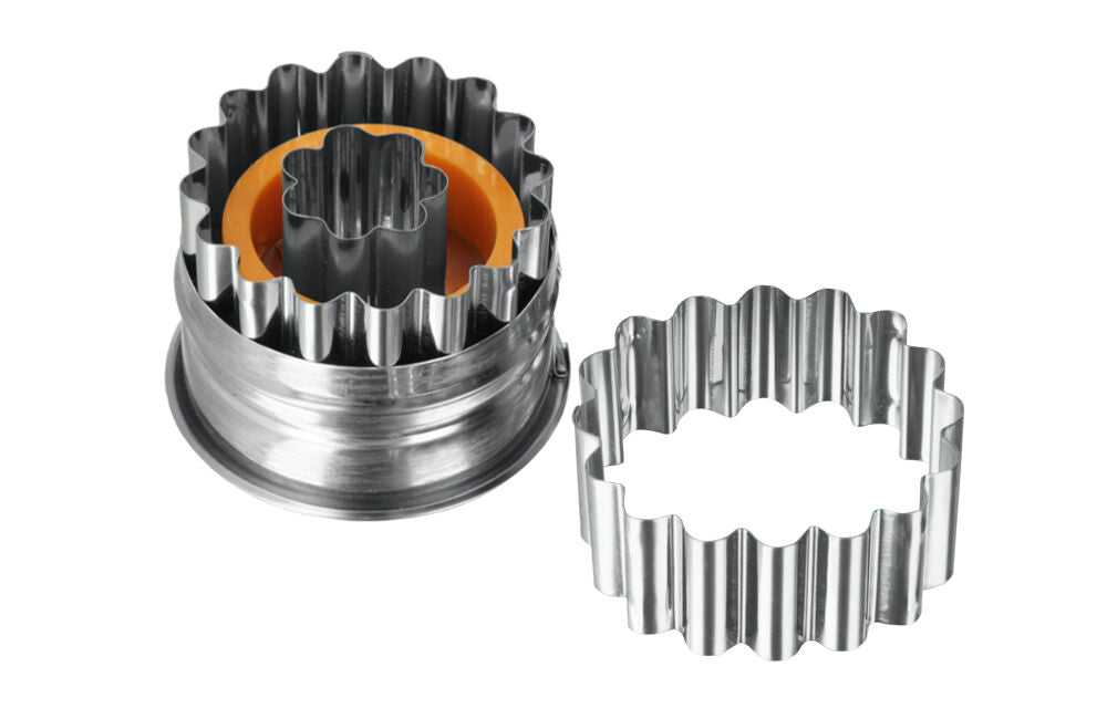 METALTEX 252371010 Linzer-Ausstecher BLUME / Ausstechform / Plätzchenform