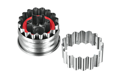 METALTEX 252379000 Linzer-Ausstecher STERN / Ausstechform / Plätzchenform