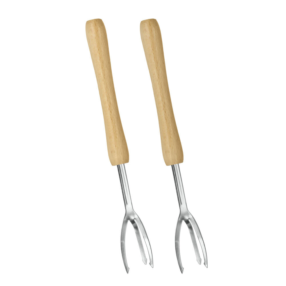 METALTEX Pellkartoffel-Gabeln 2er Set / Pellkartoffel - Gabel / Spezialbesteck / Pellkartoffelbesteck