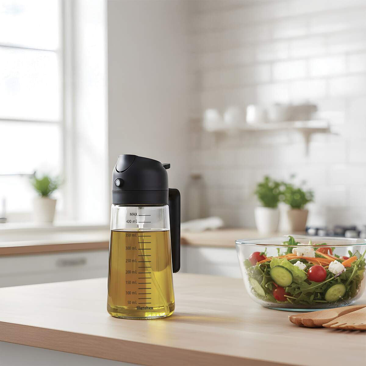 Metaltex 252856000 Essig- und Ölsprüher 400 ml / spice line