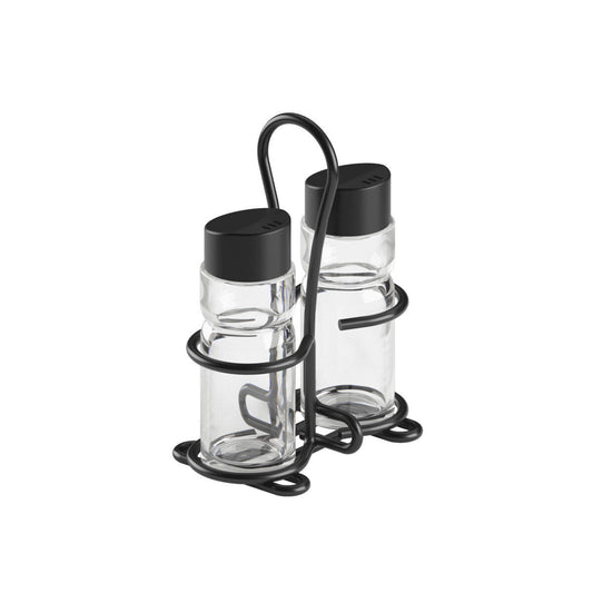 Metaltex 252871000 Salz- und Pfeffer Menage 3tlg. / spice line