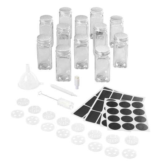 METALTEX 252896000 Gewürzstreuer Set 12 Gläser