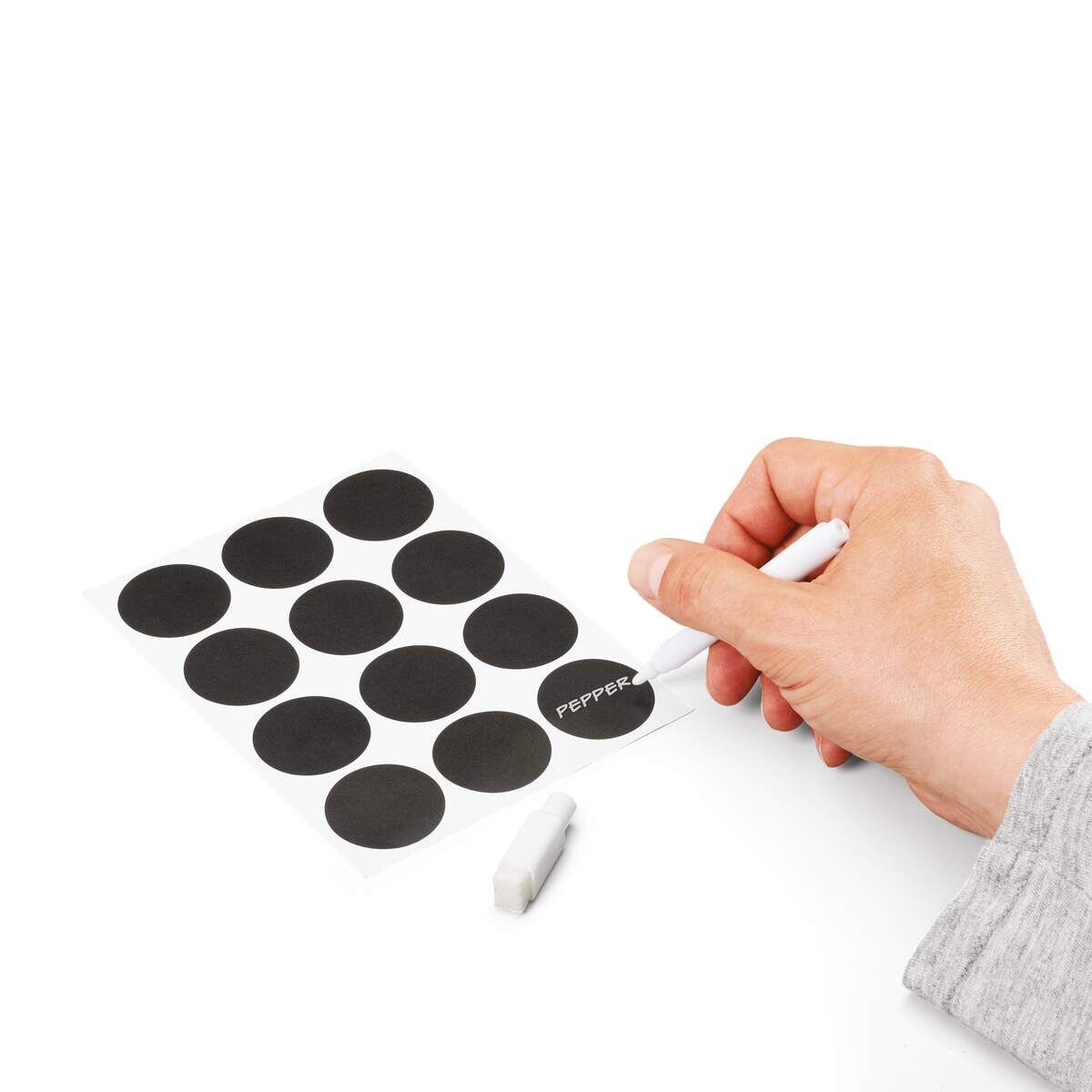 METALTEX 252898000 Gewürzgläser Set - 12 Gläser mit Aluminiumdeckeln, Ständer und Zubehör