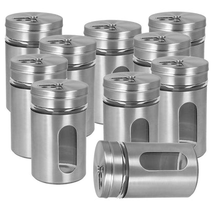10er SET METALTEX 252945000 Gewürzstreuer 100 ml