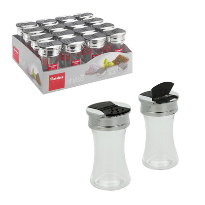 10er SET METALTEX 252946000 Gewürzstreuer 70 ml