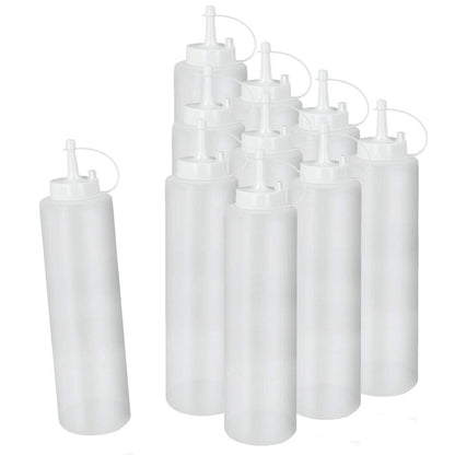 10er SET METALTEX 252964000 Squeezy Saucenspender 700 ml, Kunststoff / Ketchup / Senf / Soßenspender