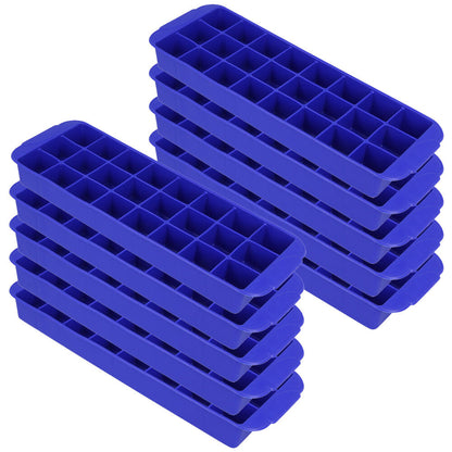 10er SET METALTEX 253526 Eiswürfelformer Thermo-Gummi, flexibel, für 24 Eiswürfel
