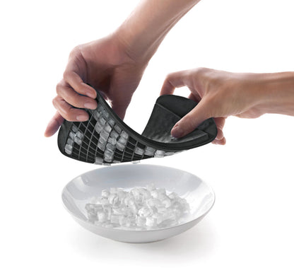 METALTEX 253534001 Flexible Eiswürfelform aus Silikon für 160 Mini-Eiswürfel / Crushed Ice Form