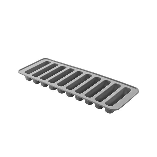 METALTEX 253538000 Eiswürfelformer Silikon für 10 Eis-Sticks 7 cm x Ø 1,5 cm