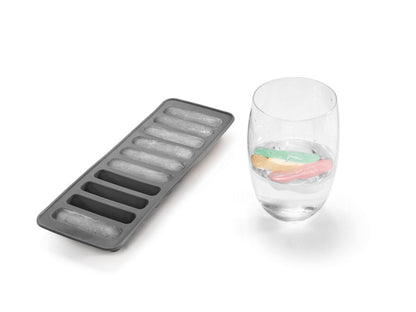 METALTEX 253538000 Eiswürfelformer Silikon für 10 Eis-Sticks 7 cm x Ø 1,5 cm