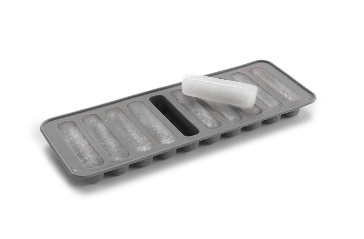 METALTEX 253538000 Eiswürfelformer Silikon für 10 Eis-Sticks 7 cm x Ø 1,5 cm