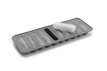 METALTEX 253538000 Eiswürfelformer Silikon für 10 Eis-Sticks 7 cm x Ø 1,5 cm