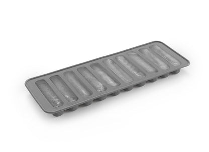METALTEX 253538000 Eiswürfelformer Silikon für 10 Eis-Sticks 7 cm x Ø 1,5 cm