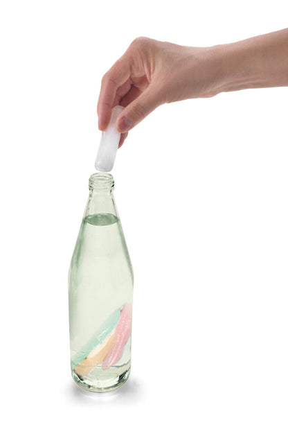METALTEX 253538001 Flexible Eiswürfelform aus Silikon für 10 Eis-Sticks mit den Maßen 7 cm x Ø 1,5 cm