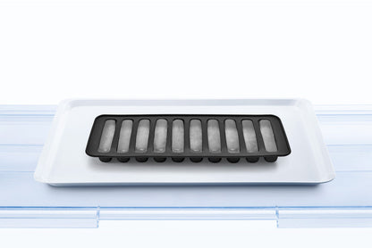 METALTEX 253538001 Flexible Eiswürfelform aus Silikon für 10 Eis-Sticks mit den Maßen 7 cm x Ø 1,5 cm