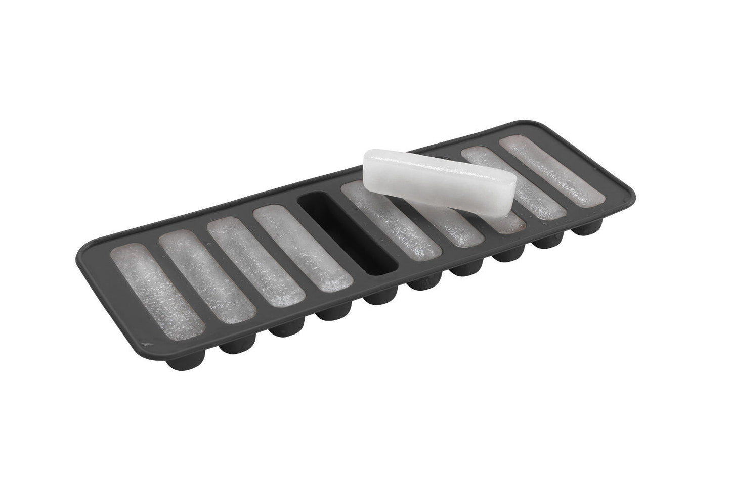 METALTEX 253538001 Flexible Eiswürfelform aus Silikon für 10 Eis-Sticks mit den Maßen 7 cm x Ø 1,5 cm