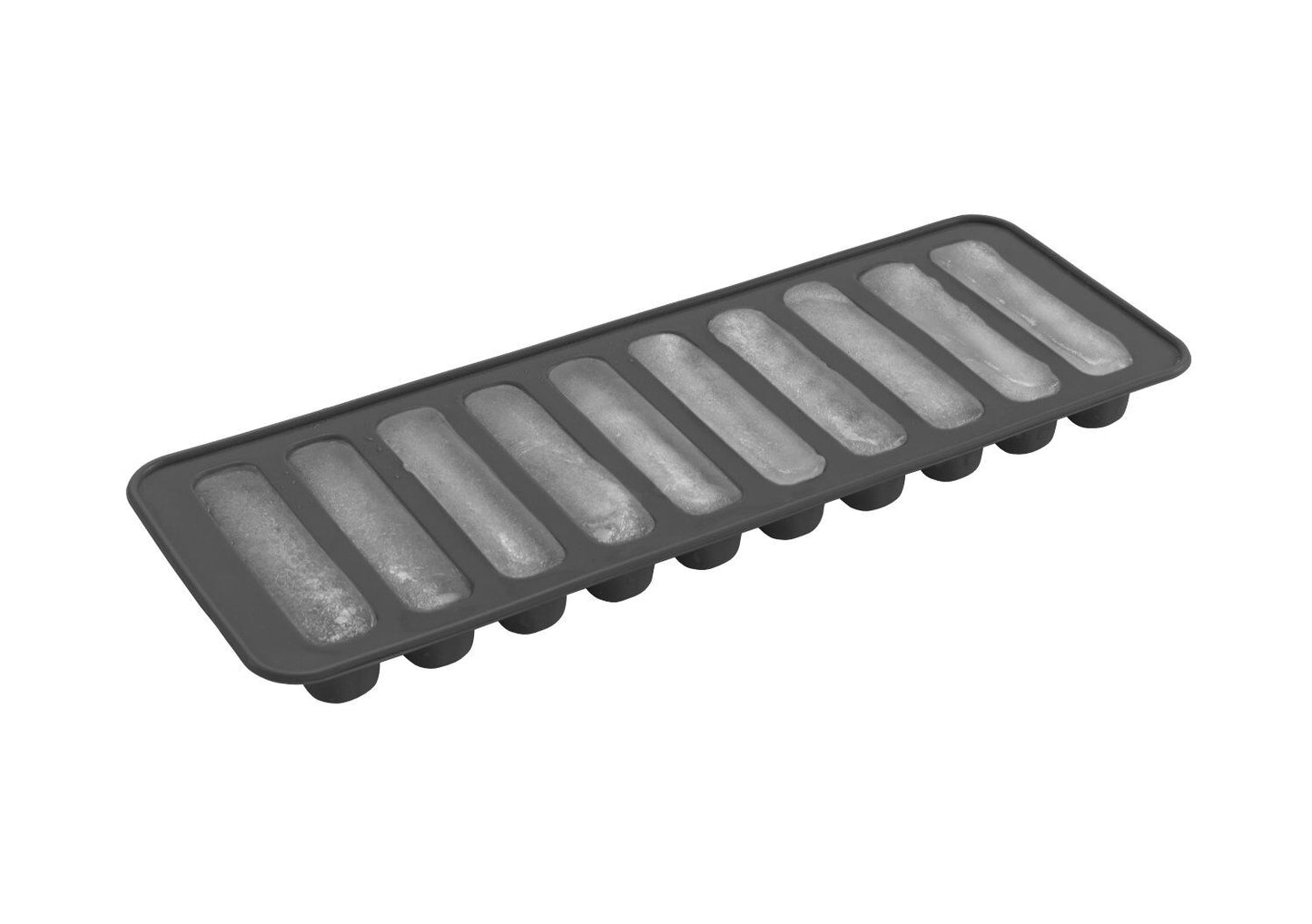 METALTEX 253538001 Flexible Eiswürfelform aus Silikon für 10 Eis-Sticks mit den Maßen 7 cm x Ø 1,5 cm
