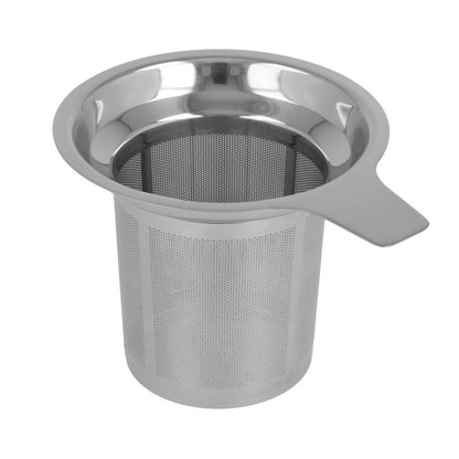 METALTEX 253835 Tee-Sieb groß mit Griff, Inox, Teesieb für Tassen und Teegläser