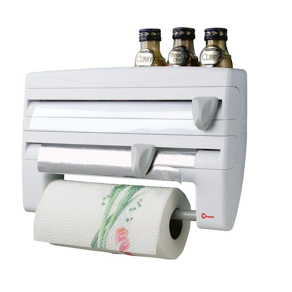 METALTEX 254410 Roll n Roll Küchenrollenspender / Rollenhalter / Küchenrollenhalter