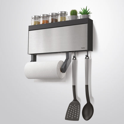 METALTEX 254412000 Tango Inox Küchenrollenspender / Rollenhalter / Küchenrollenhalter