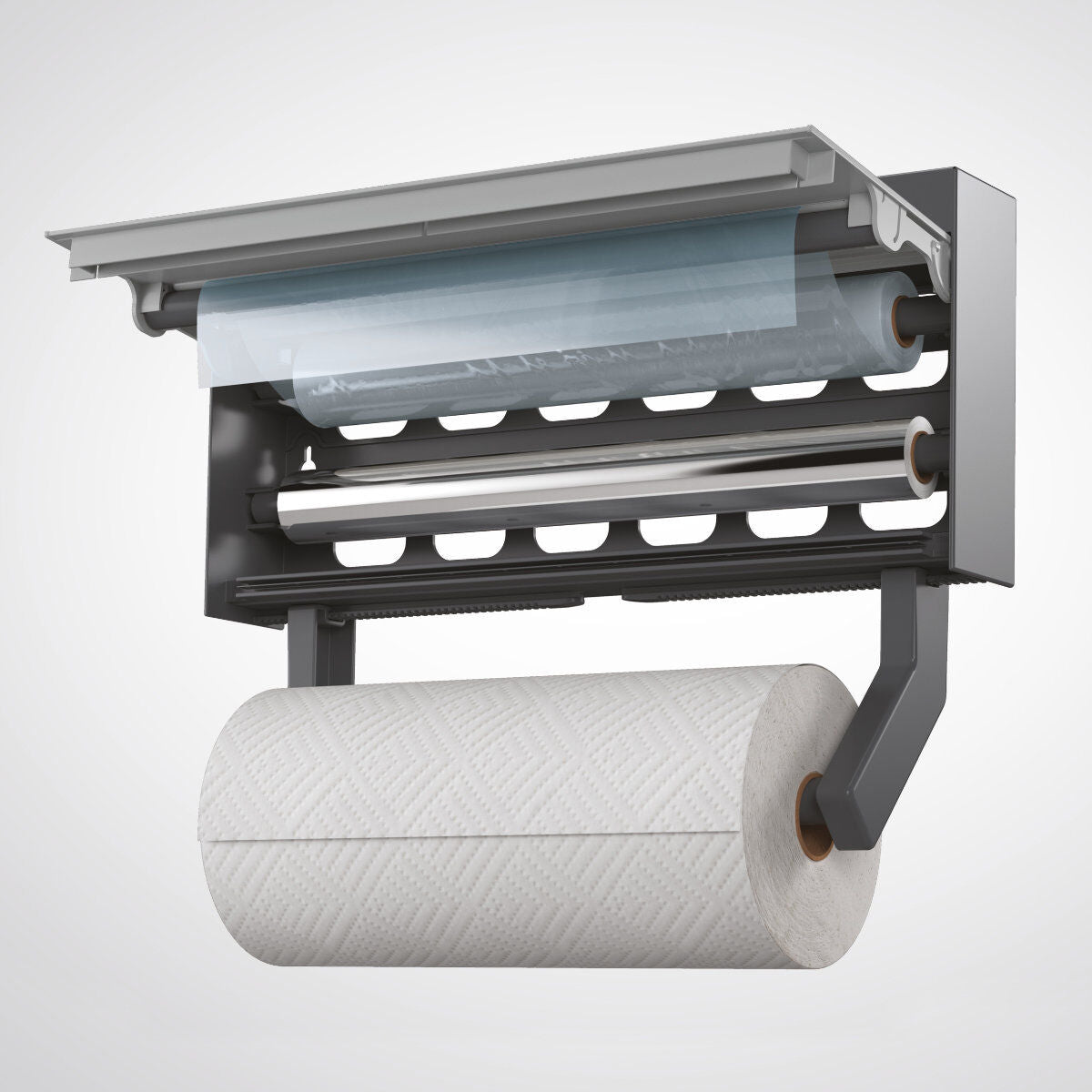 METALTEX 254412000 Tango Inox Küchenrollenspender / Rollenhalter / Küchenrollenhalter
