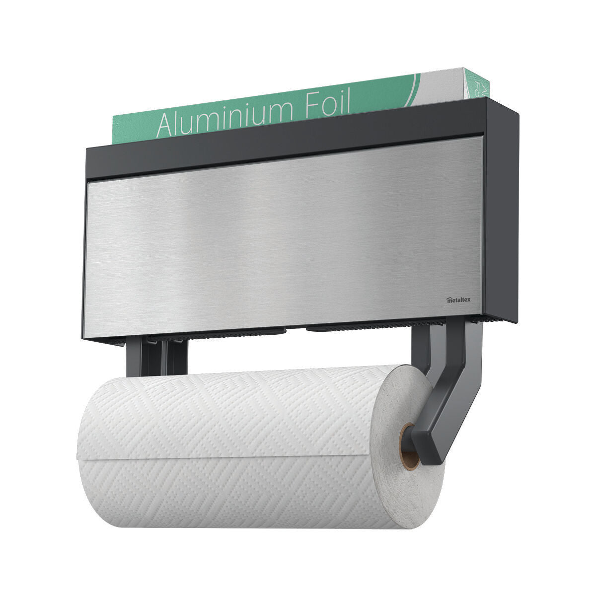 METALTEX 254412000 Tango Inox Küchenrollenspender / Rollenhalter / Küchenrollenhalter