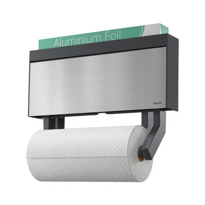 METALTEX 254412000 Tango Inox Küchenrollenspender / Rollenhalter / Küchenrollenhalter