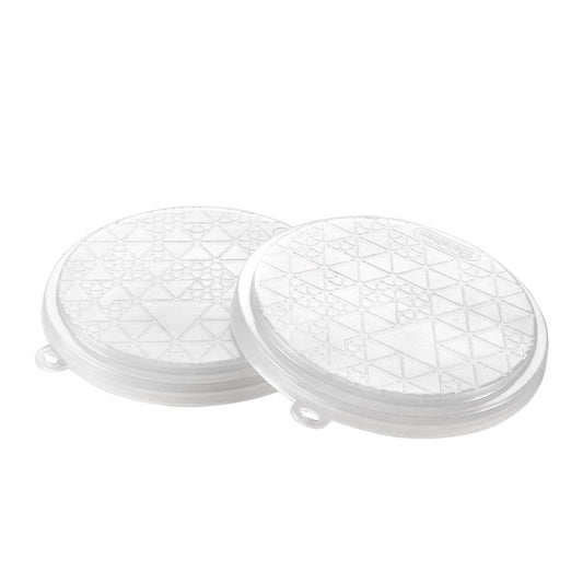 METALTEX 257281000 Yogurt Mehrwegdeckel 2er Set Ø 10 cm für 500 g Joghurtbecher