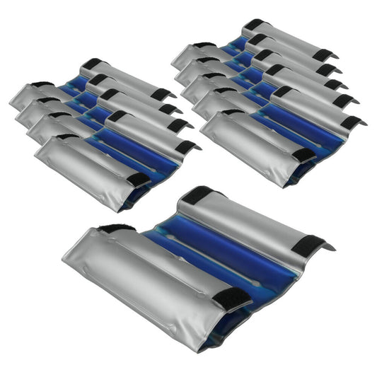 10er SET METALTEX 257288 Cool Flaschenkühlermanschette für Flaschen von 0,75 bis 2,0 Liter / Flaschenkühler / Kühlmanschette