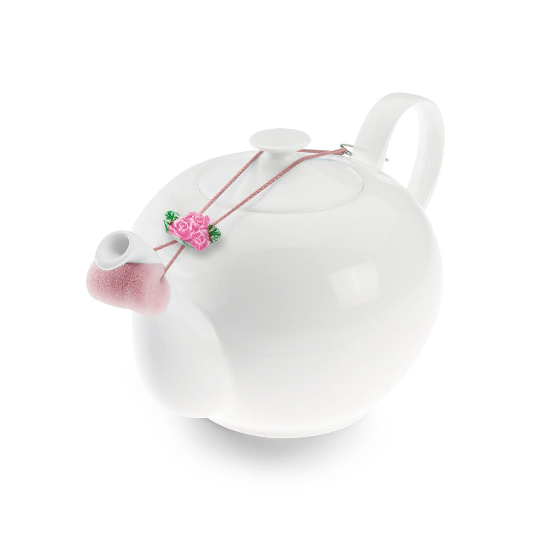 METALTEX 257290080 Tropfenfänger mit Rosenmotiv für Tee- und Kaffeekannen