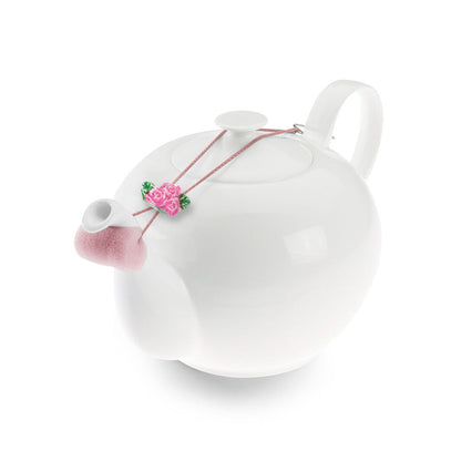 METALTEX 257290080 Tropfenfänger mit Rosenmotiv für Tee- und Kaffeekannen