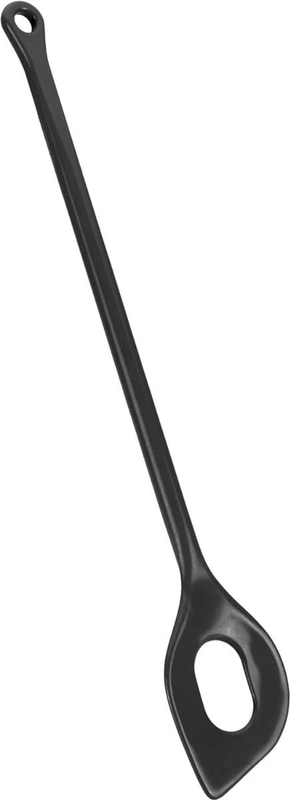 METALTEX 257418003 Tropic Spitzloeffel mit Loch schwarz, Kunststoff