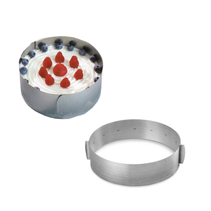 Metaltex 257715010 Tortenring Viennoise verstellbar