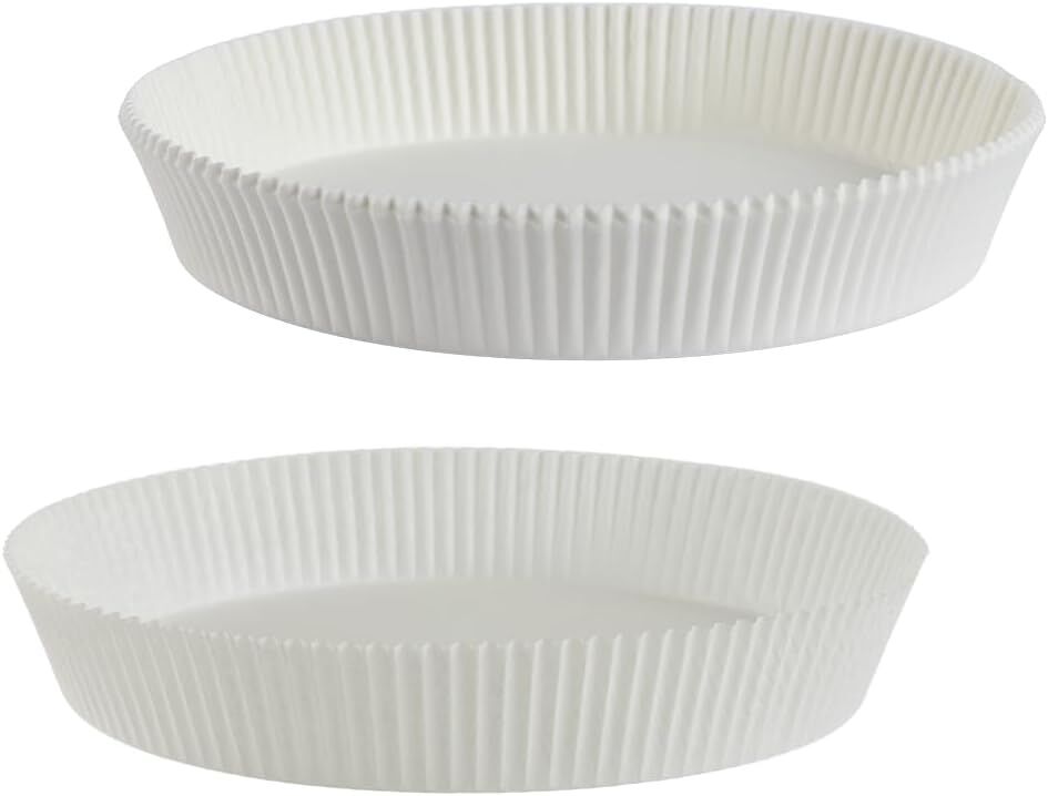 METALTEX 257726000 Airfryer Backpapier/Papiereinsatz Ø 21 cm, rund, 54 Stück, für Heißluftfritteuse, Ofen und Mikrowelle geeignet