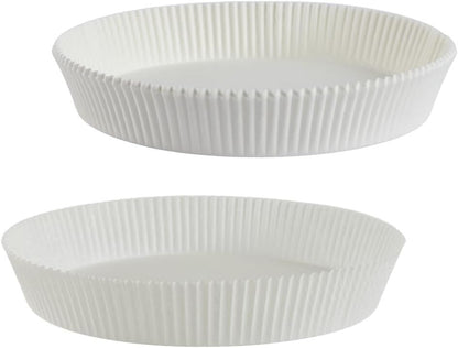 METALTEX 257726000 Airfryer Backpapier/Papiereinsatz Ø 21 cm, rund, 54 Stück, für Heißluftfritteuse, Ofen und Mikrowelle geeignet