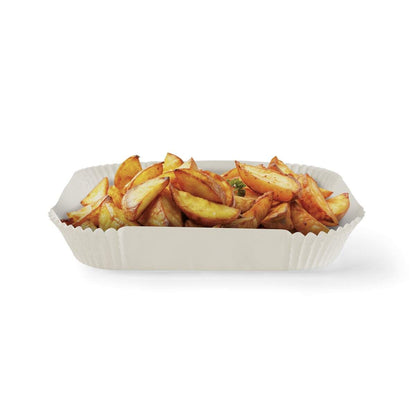 METALTEX 257727000 Airfryer Backpapier/Papiereinsatz 20 x 20 cm, quadratisch, 54 Stück, für Heißluftfritteuse, Ofen und Mikrowelle geeignet