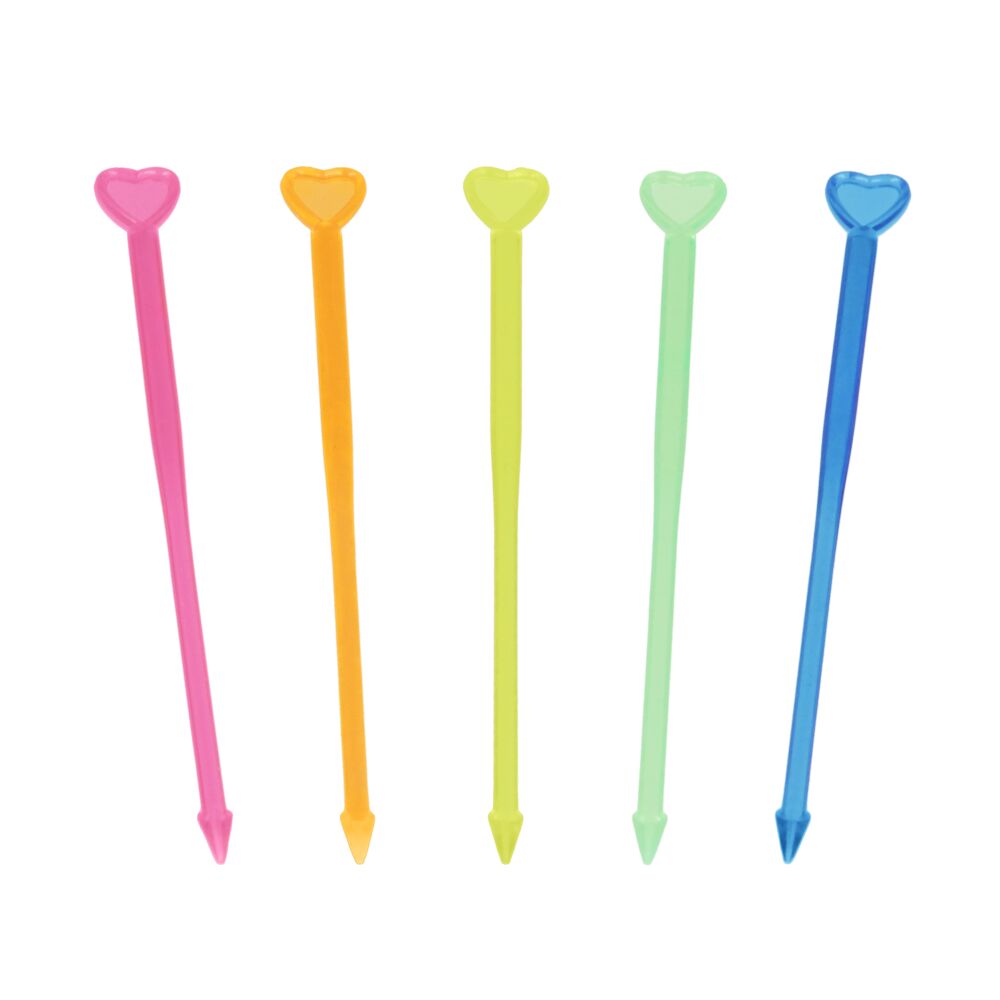 10er SET METALTEX 257834080 Cocktail-Picker, 100 Stück / Partypicker