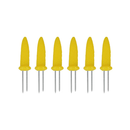 60er SET METALTEX Maiskolbenhalter / Maiskolben - Halter / Maiskolbenpicker / Grillbesteck